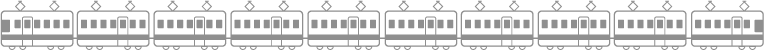 電車插圖線格線裝飾線格線素材微信64微信1分割線